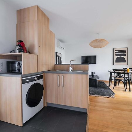 Appartement Lumineux Avec Terrasse Courbevoie - 4P - Flat-Guest Luaran gambar
